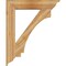 Ekena Millwork Imperial Traditional Rough Sawn Bracket, Western Red Cedar, 6"W x 36"D x 44"H BKT06X36X44IMP01RWR - alternate 3
